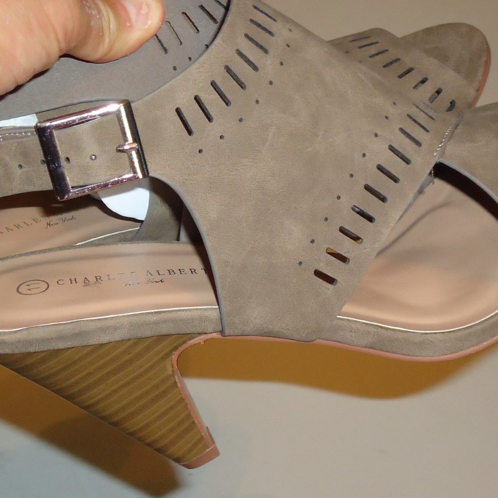 Vegan Leather Cut Out Booties - Picture 8 of 15